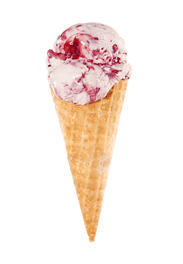 vanilla berries cream frozen yogurt