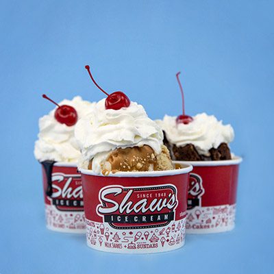 ice cream sundaes